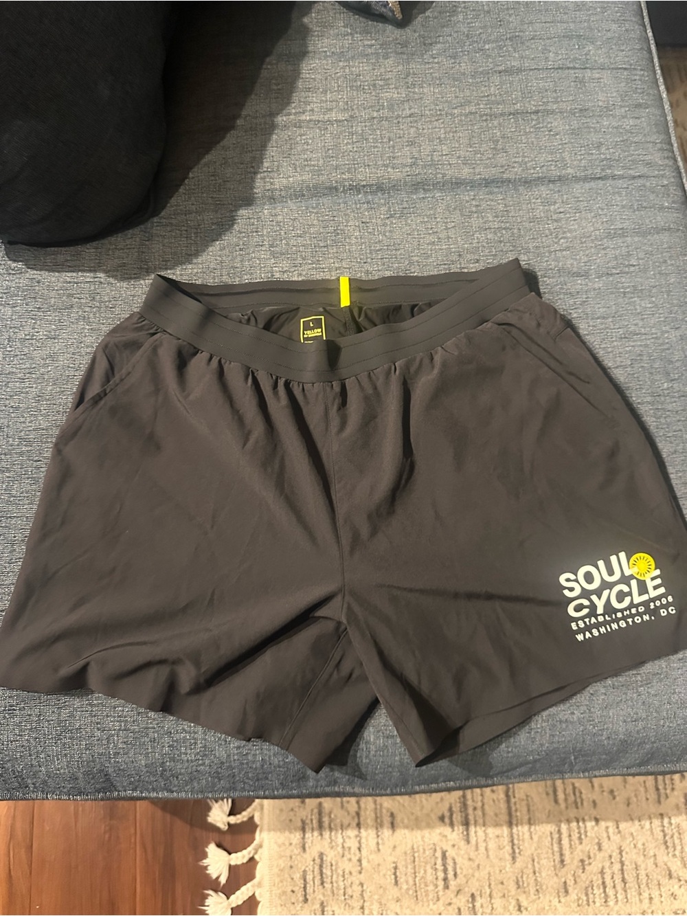 Soulcycle L Black Men’s Athletic Shorts